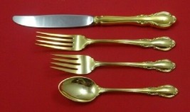 Legato Vermeil By Towle Sterling Silver Regular Size Place Setting(s) 4pc Gold - £228.78 GBP