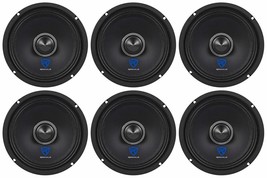 (6) Rockville RXM64 6.5" 900w 4 Ohm Mid-Bass Drivers Car Speakers, Mid-Range - £154.86 GBP