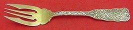 Saint Cloud by Gorham Sterling Silver Fish Fork Gold Washed 6 3/4&quot; - £201.16 GBP