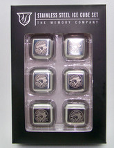 Toronto Blue Jays MLB 6 pk Stainless Steel 1&quot; Ice Cubes - $21.78