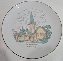 Vtg 1989 The United Church Roscoe NY Congregational Church Centennial Plate - $18.81