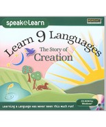 LEARN 9 LANGUAGES: THE STORY OF CREATION. BRAND NEW.  SHIPS FAST and SHI... - $7.79