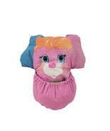 1985 Popples Pancake Pink Puppy Dog Stuffed Pillow Butterrick Plush Anim... - $17.77