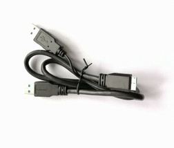 2ft Dual USB 3.0 Type A to Micro-B USB Y Shape Cable for External Hard Drives - £5.35 GBP