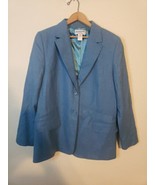 Vtg Pendleton 100% Virgin Wool 2 Button Suit Jacket Blazer Size 10 Has H... - $24.27 CAD