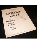 1994 GOLDEN GATE Movie PRESS KIT PRODUCTION NOTES HANDBOOK Pressbook - £10.38 GBP