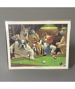 Arthur Sarnoff “The Hustler” Dogs Playing Pool Framed Print Wall Art Vin... - €25,57 EUR