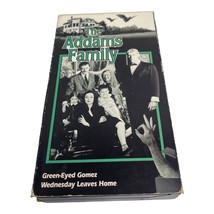 The Addams Family, Green Eyed Gomez and Wednesday Leaves Home VHS Worldvision - £4.92 GBP