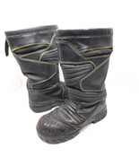 Globe Structural Firefighter Boots 5301400 Men’s Size 12 Black Vibram Sole - €232,58 EUR