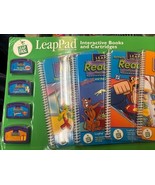 Vtg Leap Frog LeapPad Interactive Books Cartridges Preschool K Math Read... - $39.60