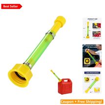 Leak-Proof Fuel Can Spout Replacement with Sealing Cap - 1.7-1.82 Inches - $23.71