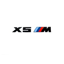 BMW X5M Gloss Black Rear Boot Badge Emblem - £15.57 GBP