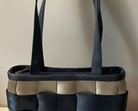 Harvey’s Seatbelt Shoulder  Bag Purse Blue Gray Grey Genuine Harvey&#39;s - £32.07 GBP