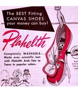 1958 Beachton Plahelths Sneakers Shoes Advertisement Vintage Fashion DWPP17 - $27.36 CAD