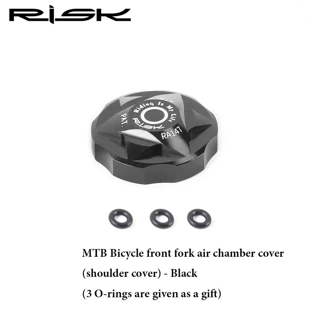 MTB Bicycle Fork Cover Cap Aluminum Alloy Air Fork Nozzle Cover Shock Absorption - £90.69 GBP