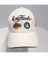 NBA Finals LA Lakers Boston Celtics Cap Adidas Embroidered Adjustable St... - £36.78 GBP