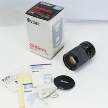 Vivitar 28 - 85mm Macro Lens 3.5-4.5 Canon C/FD Mount - $10.77