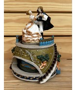 Vintage Disney Cinderella And Prince Charming Dancing Rotating Music Box - €17,14 EUR