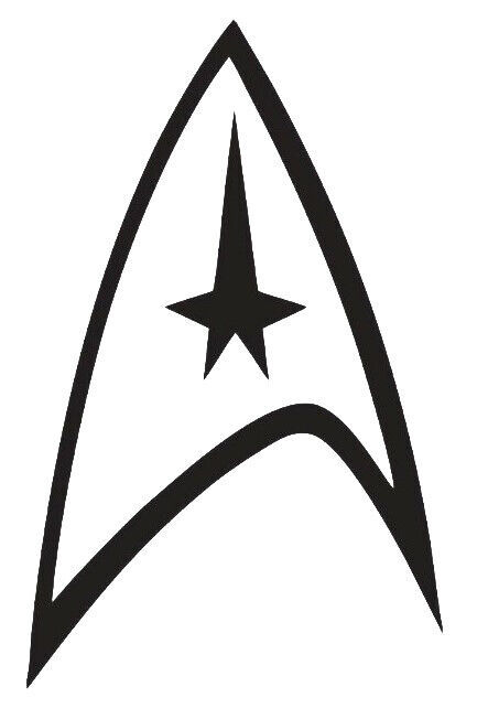 Star Trek Vinyl Decal Window Sticker Spock Captain Kirk - $2.82+