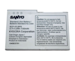 Battery SCP-37LBPS Replacement Fits Kyocera Zio SCP-8600 M6000 GENUINE - $7.61