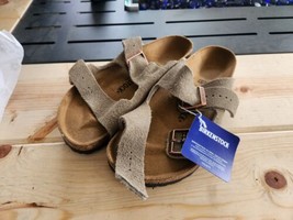 Birkenstock Arizona Bs Unisex Taupe Sandals (EU38 L7 M5) - £86.52 GBP
