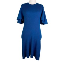 Laundry by Shelli Segal Dress XL Sweater Cold Shoulder Blue Teal New - £39.11 GBP