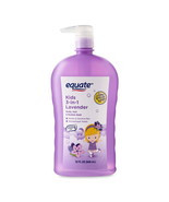 Equate Kids 3-in-1 Body Wash, Shampoo &amp; Bubble Bath – Lavender Scented, ... - $374.91 MXN