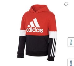 Med (10/12) adidas Big Boys Hoodie Retails $45.00 BNWTS - £23.58 GBP