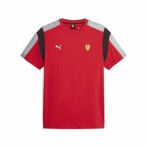 Men’s Short Sleeve T-Shirt Puma Ferrari Race MT7 Red - £74.16 GBP