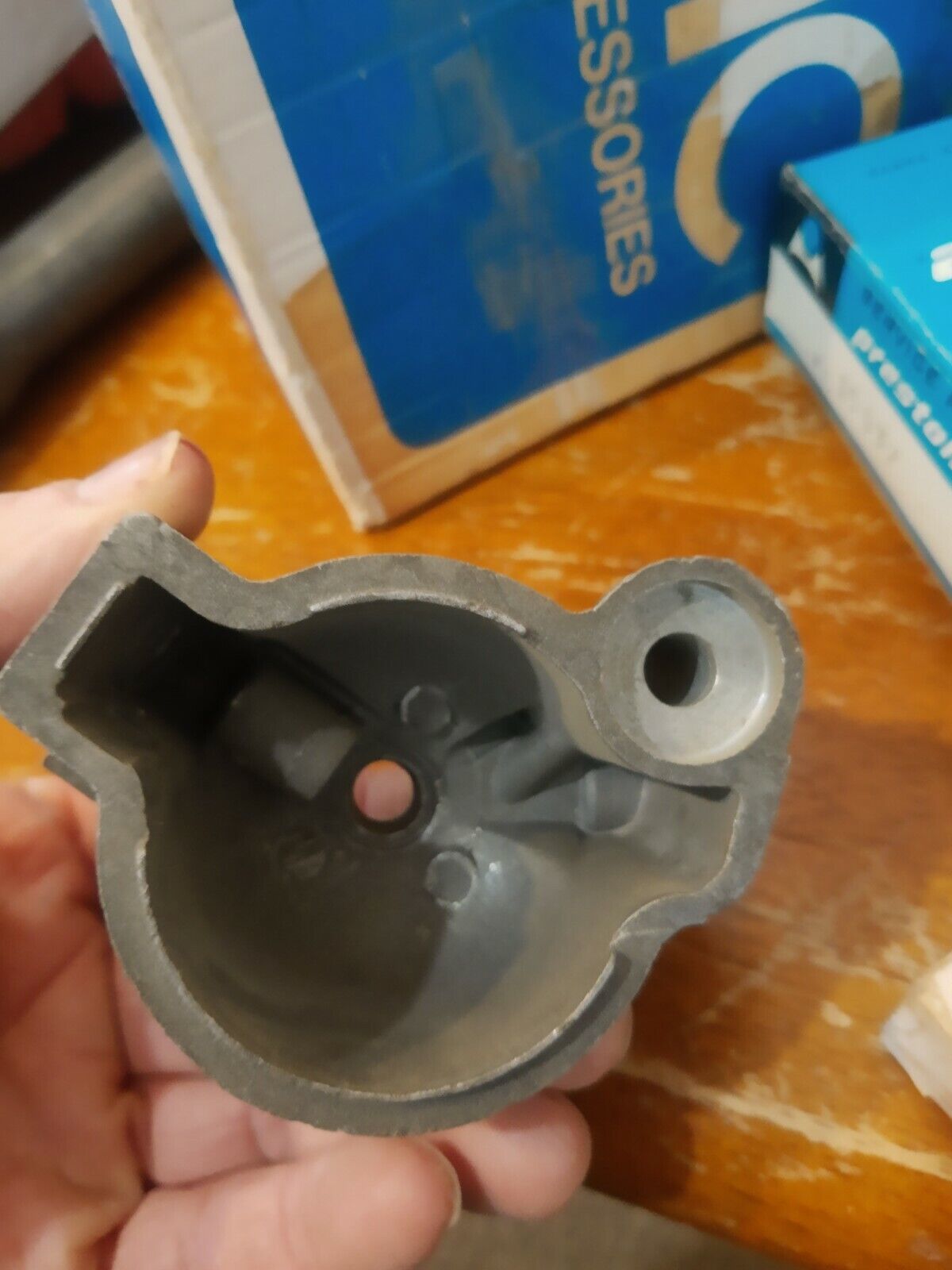 OEM NOS OMC Johnson Evinrude Engine Housing Chamber Carburetor Float # 3... - $40.88