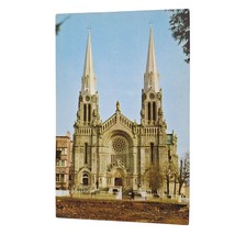 Postcard La Basilique The Basilica Ste Anne de Beaupre Quebec Canada Chrome - £5.57 GBP