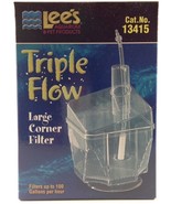 Lees Triple Flow Corner Aquarium Filter - Large - $18.24