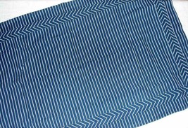 Ralph Lauren Cote D&#39;Azur One King Blue &amp; White Stripe Pillow Sham - $14.82