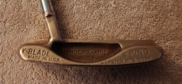 TZ GOLF - VINTAGE PING Y-BLADE Manganese Bronze Putter 85029 RH Steel Sh... - £61.80 GBP