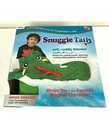 Snuggie Tails Super Soft Velveteen Plush Green Dragon As Seen On TV Slee... - $357.88 MXN