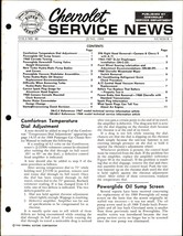 Chevrolet Service News - June 1968 Chevelle Camareo Corvette - £13.99 GBP