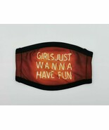 Girl Fun FACE MASK Feminist Pink Girl Boss neon Las Vegas style Fashion ... - $13.44 CAD