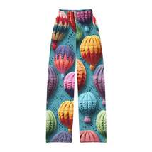 Crochet Hot Air Balloons Sky Travel Transport Scenic Style - Kids Pajama... - $44.69