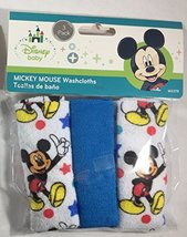 Mickey Mouse Washcloths + Free Lucky Donk Sticker - $1.99