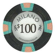 Milano 10-gram Real Clay Poker Chips (25-pack) - $23.14