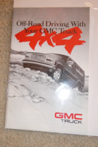 Vintage 1990 Booklet GMC Truck 4x4 Off Road Driving Dealer Promo - $17.82