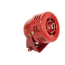 Red Vintage Lowrider Classic Electronic Siren Horn WIRE-UP, Bike Siren - £19.42 GBP