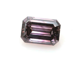 Pink Diamond 0.52ct Natural Loose Fancy Dark Brown Pink Color Emerald GIA I1 - £5,424.00 GBP