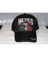 MEXICO EAGLE HECHO EN MEXICO BASEBALL CAP HAT ( BLACK ) - £8.92 GBP