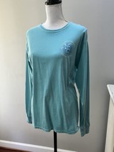 Women&#39;s Long Sleeve T Shirt  Sea Turtles Southport NC Beach Top Size S NEW - £10.10 GBP