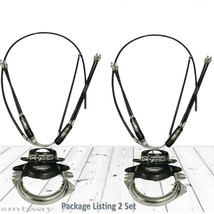 2X Haro Cable NOS Odyssey Gen 1 Gyro Detangler 25.4 Old School BMX Black Spinner - £50.65 GBP