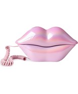 Telpal Pink Cartoon Shaped Real Landline Home Office Telephones Furnitur... - $48.78 CAD