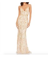 Mac Duggal 5309 in champagne - size 4 - £194.68 GBP