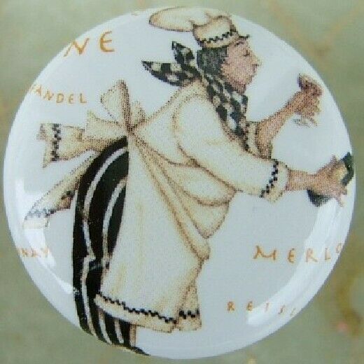 Cabinet Knobs W/ Wine Chef Misc - $4.55