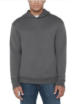 Gap Mens Hoodie Gray Grey Long Sleeves Relaxed Fit Textured Fabric Heavy... - $42.99